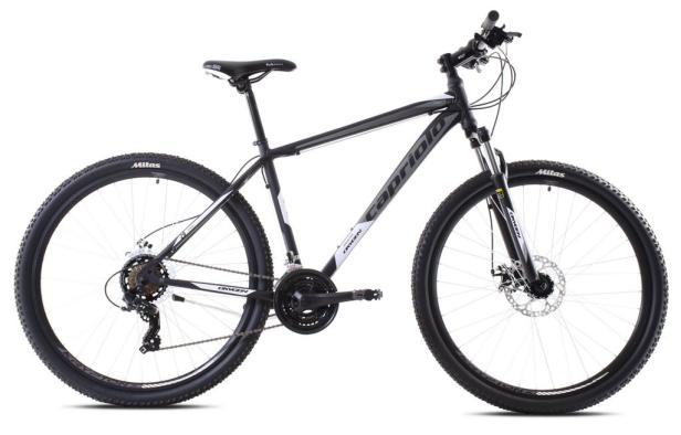 Capriolo Oxygen 29" - XL, čiernosivobiely, 2023